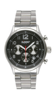 Годинник ZIPPO CHRONOGRAPH BLACK 45001
