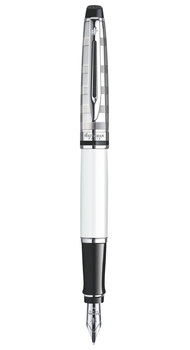 Ручка Waterman EXPERT Deluxe White CT FP F 10 039
