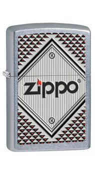 Запальничка Zippo 207 ZIPPO RED AND CHROME 28465