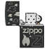 Запальничка Zippo Black Matte 218C Zippo Design 48908