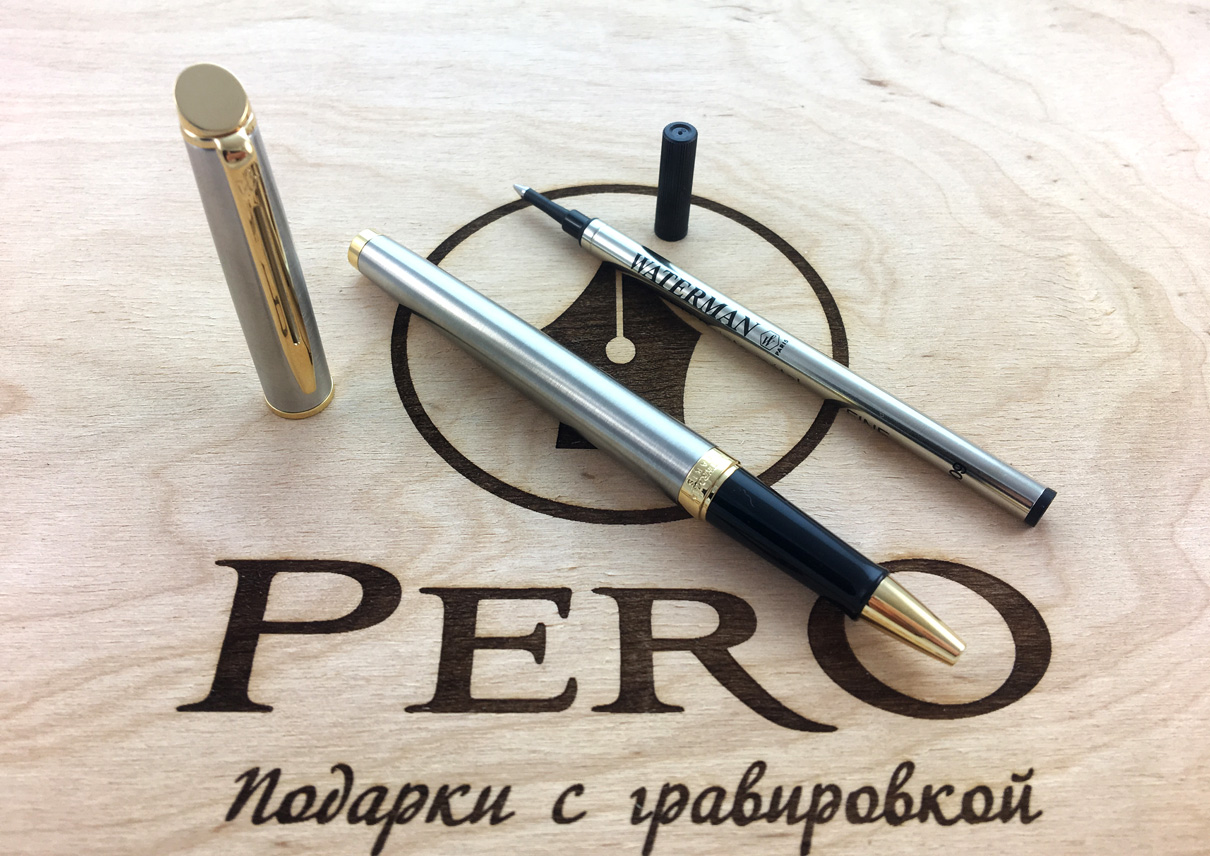 Капиллярная ручка Waterman и стержень роллер