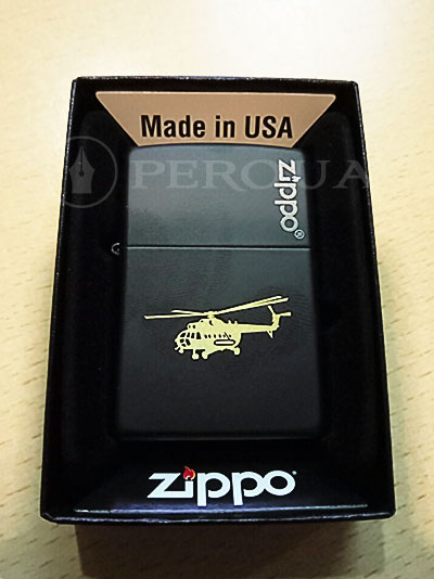 Вертолет на Zippo 218